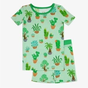 NWOT Little Sleepies Succulent Pajama Set 18-24